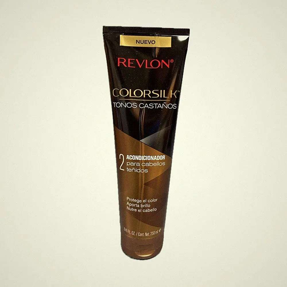 Revlon Colorsilk Brown Hair Conditioner 250 ml Shine Protect Color Treated Hair